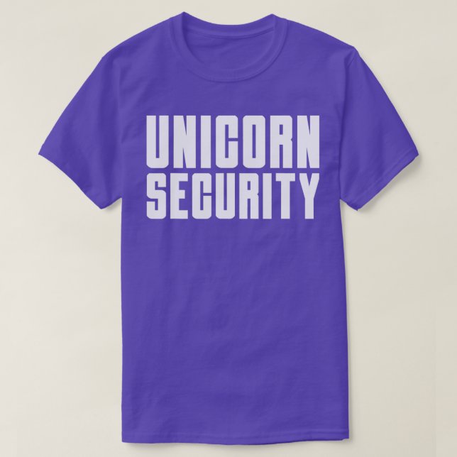 Camiseta Divertido disfraz de seguridad de unicornio, mamá  (Diseño del anverso)