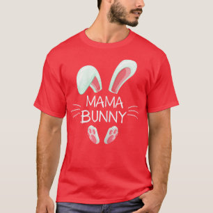 Camiseta Divertido disfraz en el Día de Pascua a la mamá
