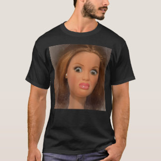 Camiseta Divertido Divertidísimo Asqueroso Rostro de Muñeca