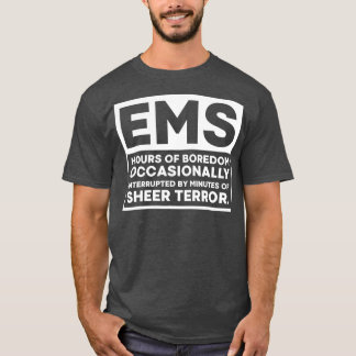 Camiseta Divertido divertido de EMT Primer respondedor EMS 