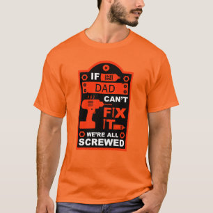 Camiseta Divertido divertido reparar la reparación de TI