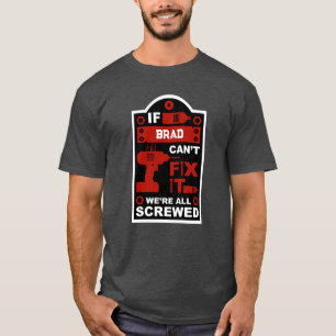 Camiseta Divertido divertido reparar la reparación de TI