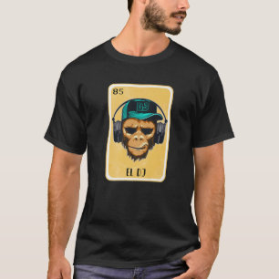 Camiseta Divertido DJ español Lottery Bingo Regalos Mexica