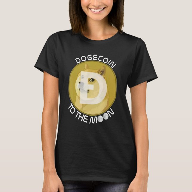 Camiseta Divertido DogeCoin Criptocurrency Miners Blockcha (Anverso)