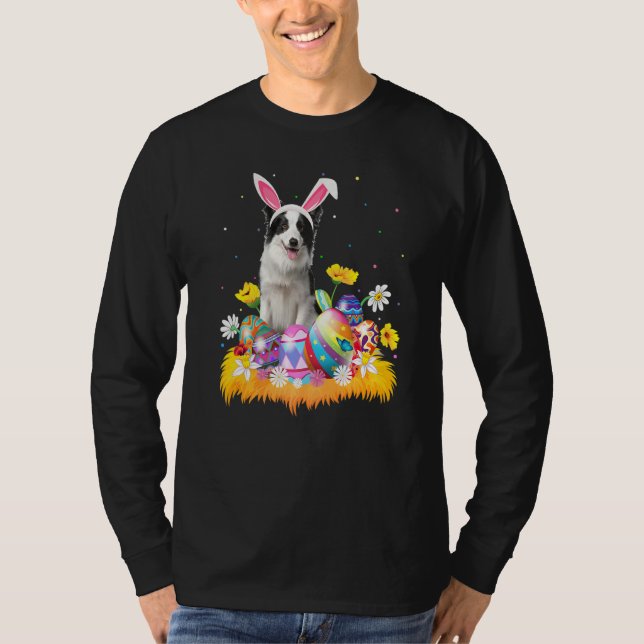 Camiseta Divertido Domingo de Pascua de Huevos de Pascua (Anverso)