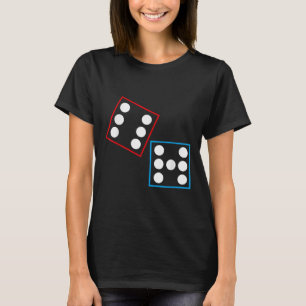 Camiseta Divertido Dominó Seis Siete Meme 67 Dominós Amante