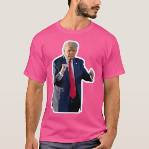 Camiseta Divertido Donald Trump baila en política - Humorís