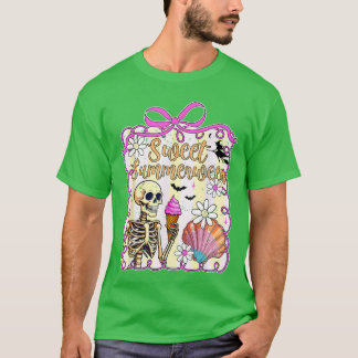 Camiseta Divertido Dulce Summerween Lindo Espeluznante Vera