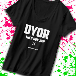 Camiseta Divertido DYOR Haga su propia Investigación Cripto