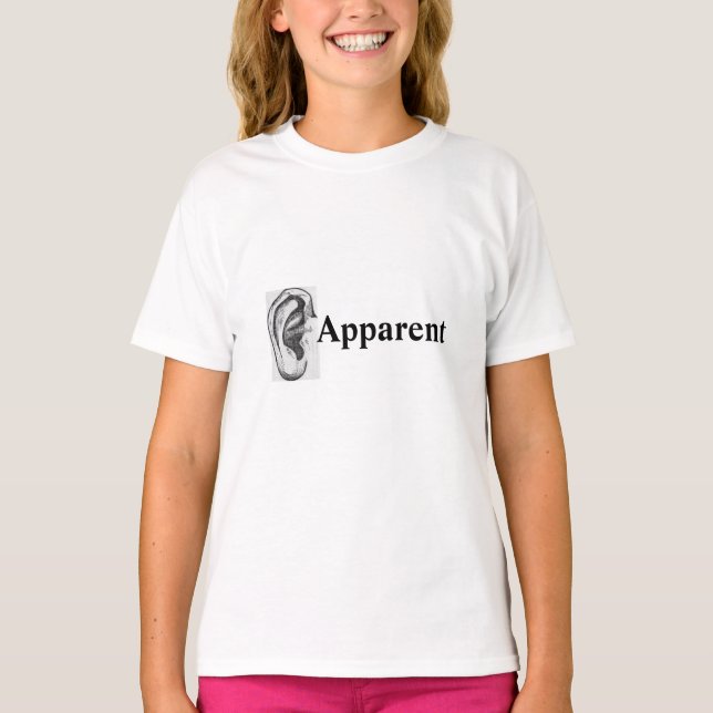 Camiseta Divertido Ear Aparente (Anverso)