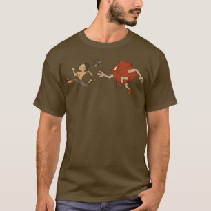 Camiseta Divertido ejercicio bárbaro de falla crítica D20 D