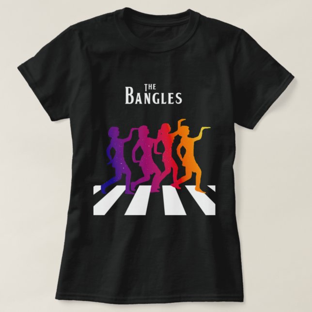 Camiseta Divertido El Estilo De La Banda De Música Pop Que  (Diseño del anverso)