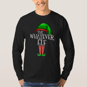 Camiseta Divertido El Grupo de Elfos Whatever de Parejas pa