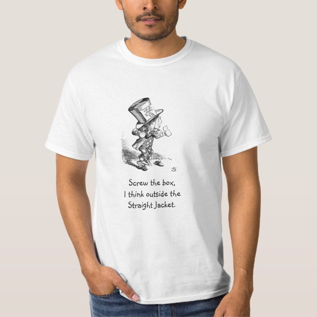 Camiseta Divertido, el odio loco, que se joda la caja (Anverso)