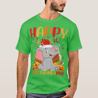 Camiseta Divertido elefante animal amante elefante lindo ho