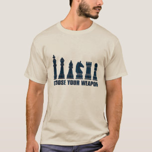 Camiseta divertido elija su diseño del humor del friki del