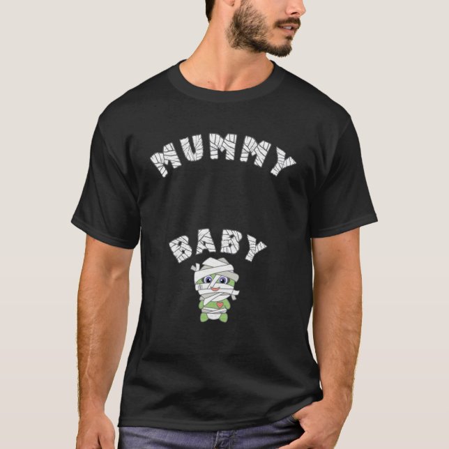 Camiseta Divertido embarazo mamá Zombie Embarazo Anuncio (Anverso)