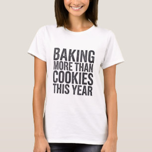 Camiseta Divertido Embarazo Navidad Protuberancias Primera