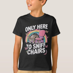 Camiseta Divertido Embargo Inapropiado Sólo Aquí Para Sniff