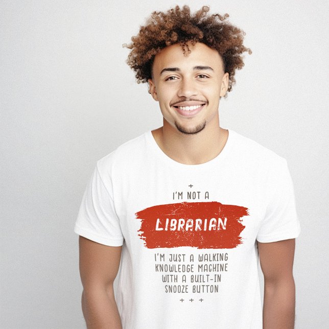 Camiseta Divertido en definición bibliotecaria (Librarian Definition Funny T-Shirt)