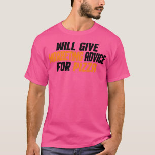 Camiseta Divertido En Marketing, Dará Consejos De Comercial