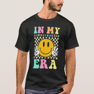 Camiseta Divertido En Mi Era De Kindergarten Retro Regreso 