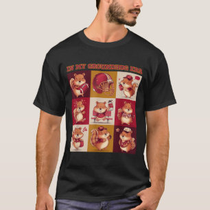 Camiseta Divertido En Mi Era de la Marmota Fútbol Feliz Mar