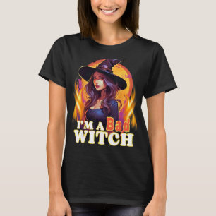 Camiseta Divertido encanto soy mala bruja para los amantes 