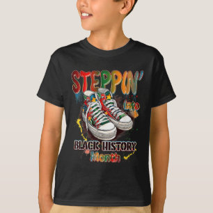 Camiseta Divertido Entrar En Zapatos Del Mes De La Historia