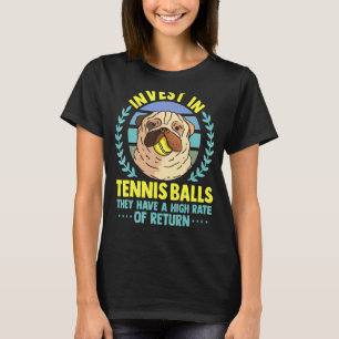 Camiseta Divertido entrenador de tenis lemas jugador de ten