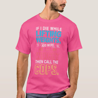Camiseta Divertido entrenamiento de camisas de gimnasio si 