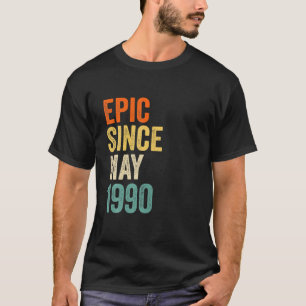 Camiseta Divertido Épico Desde Mayo De 1990, 31º Regalo De