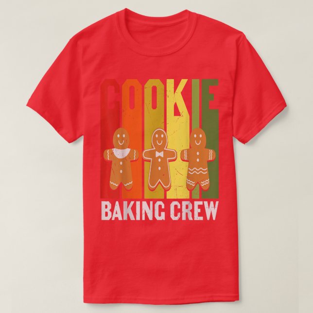 Camiseta Divertido Equipo De Hormigón Ama Gráfica De Cookie (Diseño del anverso)