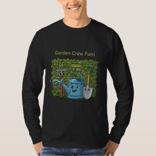 Camiseta Divertido equipo de jardín adorable! Herramientas