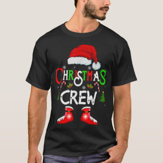 Camiseta Divertido equipo de Navidades Xmas Squad santa Fam