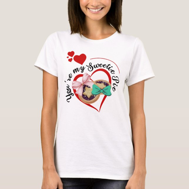 Camiseta Divertido eres mi dulce (Mince) Pie (Anverso)