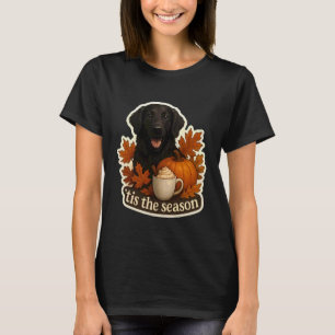 Camiseta Divertido Es La Temporada Flat-Coated Retriever Pe
