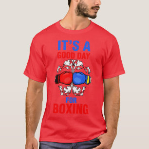 Camiseta Divertido Es Un Buen Día Para El Boxeador