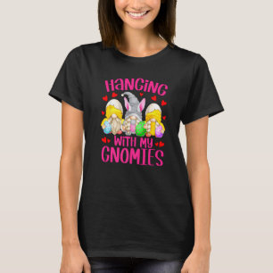 Camiseta Divertido Escuadrón De Pascua De Gnome Para Chicas