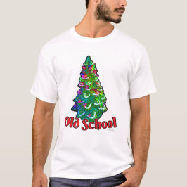 Camiseta Divertido eslogan del árbol de Navidad de la vieja