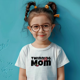 Camiseta Divertido eslogan del vibe del cerezo negro