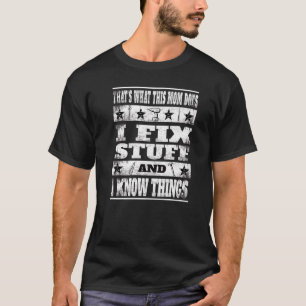 Camiseta Divertido, eso es lo que hace esta mamá, arreglo l