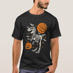 Camiseta Divertido esqueleto de dinosaurio Trampa de calaba