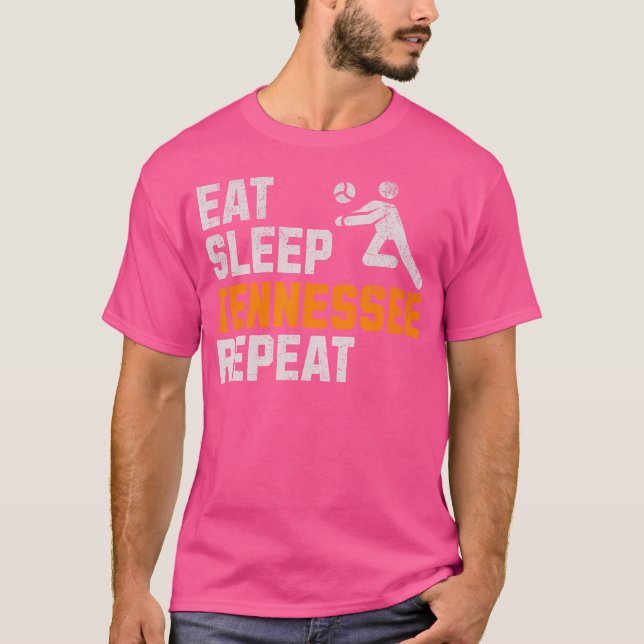 Camiseta Divertido estado voluntario V de repetición de Ten (Anverso)