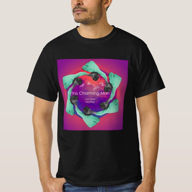 Camiseta Divertido este encantador hombre mezcla (Anverso)