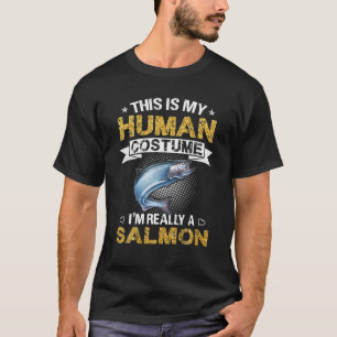 Camiseta Divertido Este Es Mi Disfraz De Humano Soy Realmen