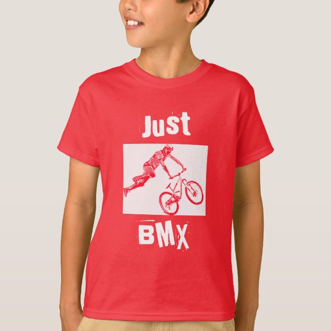 Camiseta Divertido Estrella BMX Bike Track Park Freestyle (Anverso)