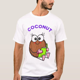 Camiseta Divertido estudio del coco