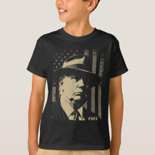 Camiseta Divertido Fafo Trump Foto De La Bandera De Ee.Uu.