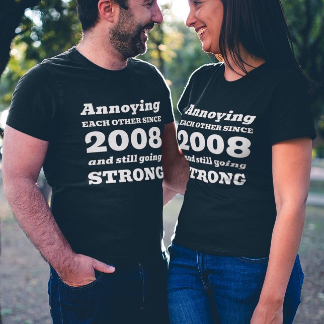 Camiseta Divertido fastidio el aniversario de una pareja (Subido por el creador)